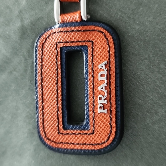Prada leather Keychain